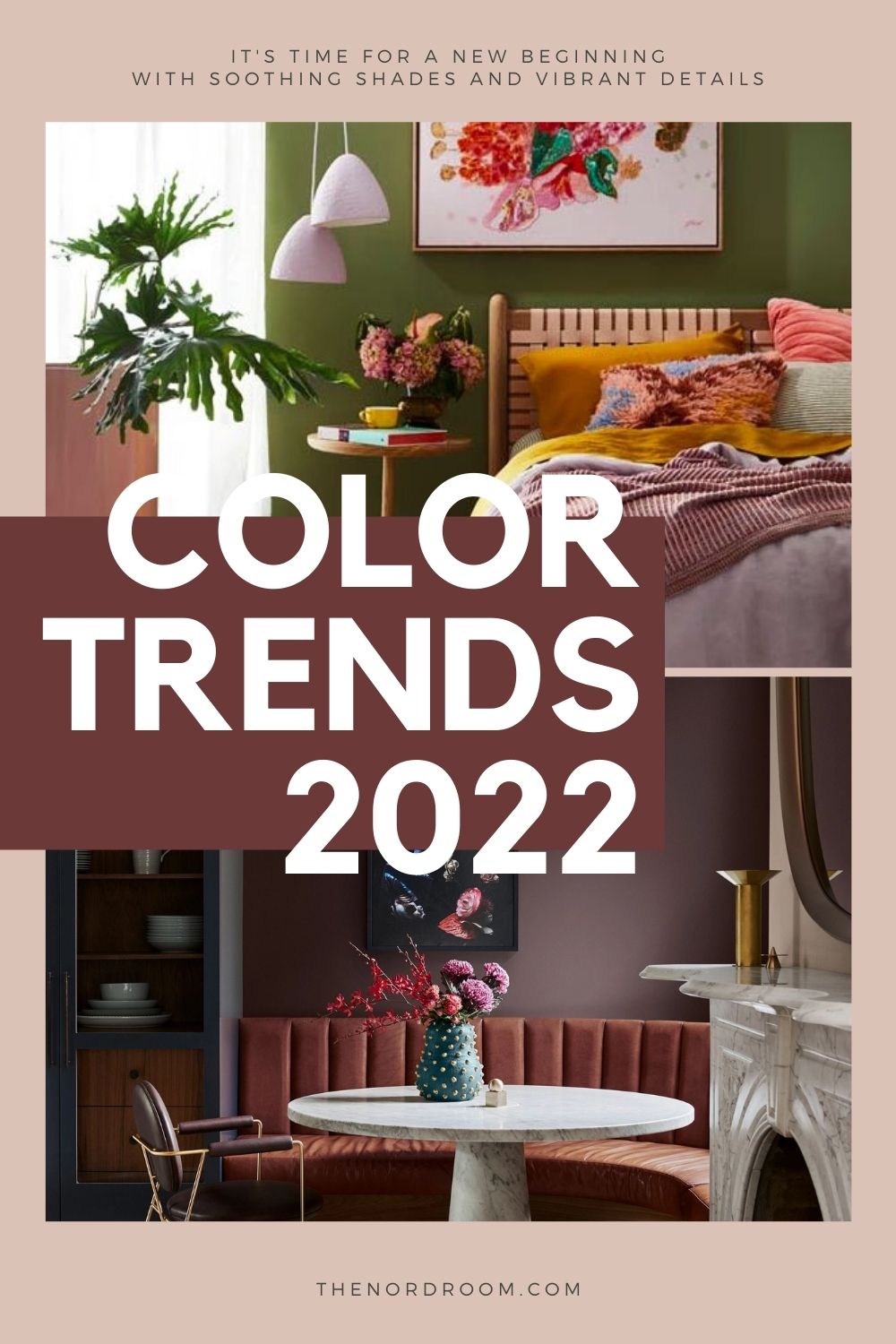 Home Decor Color Trends 2022: Natural Hues with Bright Pops 81 color-trends-2022-nordroom