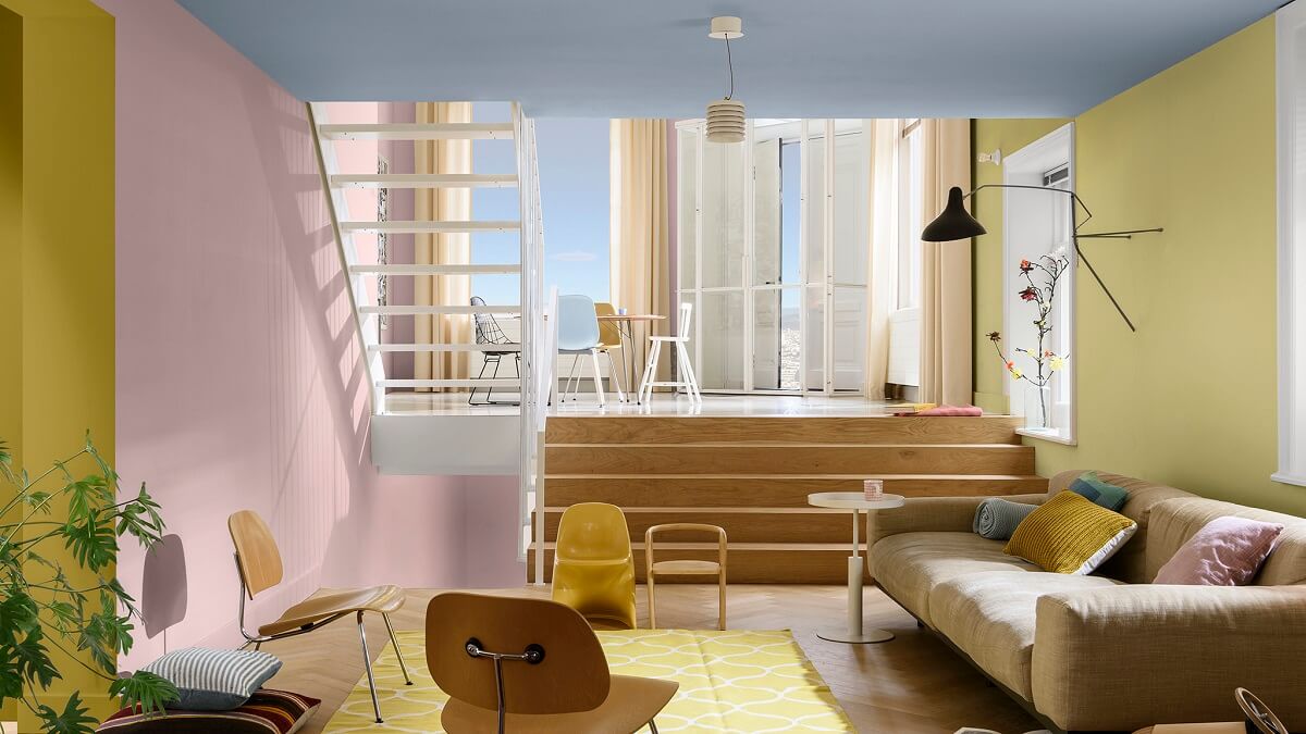 Home Decor Color Trends 2022: Natural Hues with Bright Pops 24 Dulux-Colour-of-the-Year-2022-The-Workshop-Colours-Nordroom