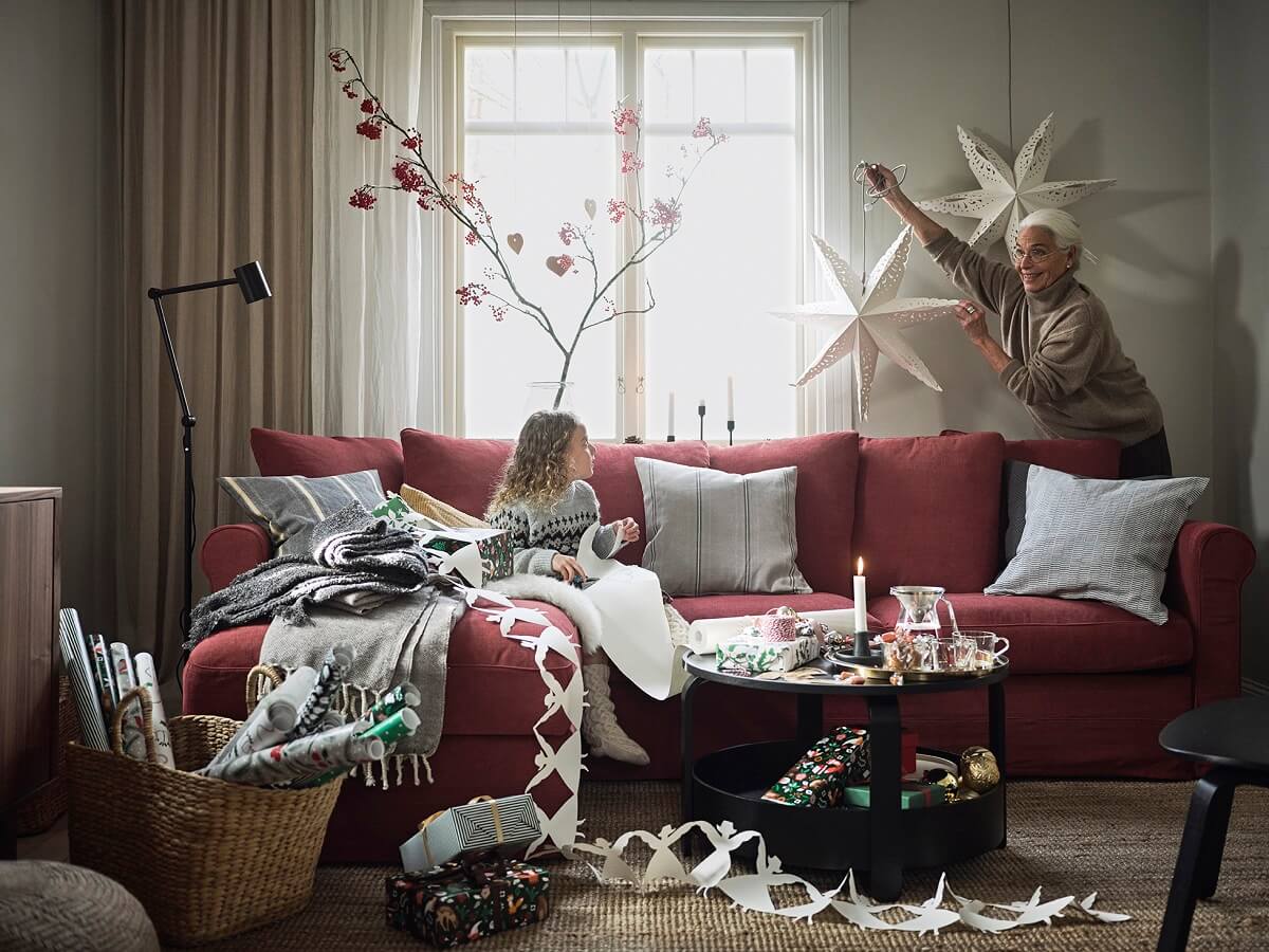 IKEA Christmas Collection 2021 2 IKEA-christmas-living-room-decorations-nordroom