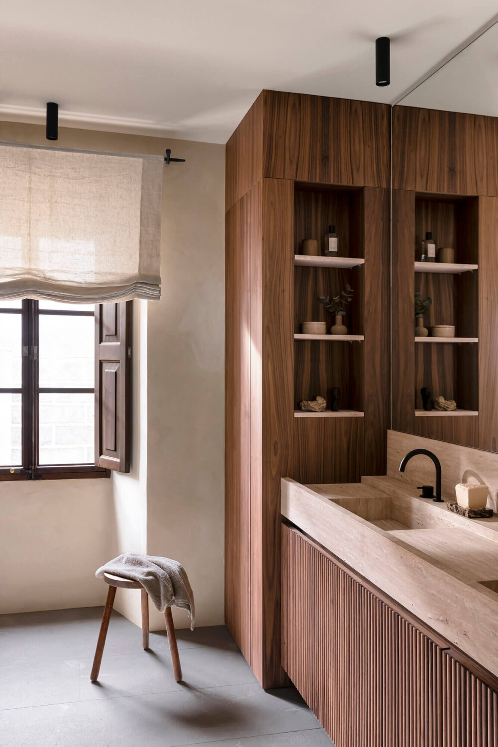 A Renovated Historic Townhouse on Mallorca 19 bathroom-sink-townhouse-majorca-nordroom