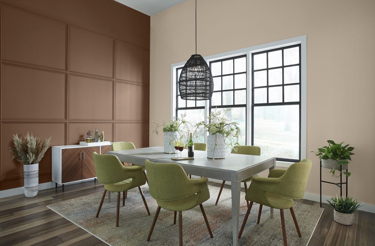 Home Decor Color Trends 2022: Natural Hues with Bright Pops 66 behr-color-trends-palette-2022-nordroom