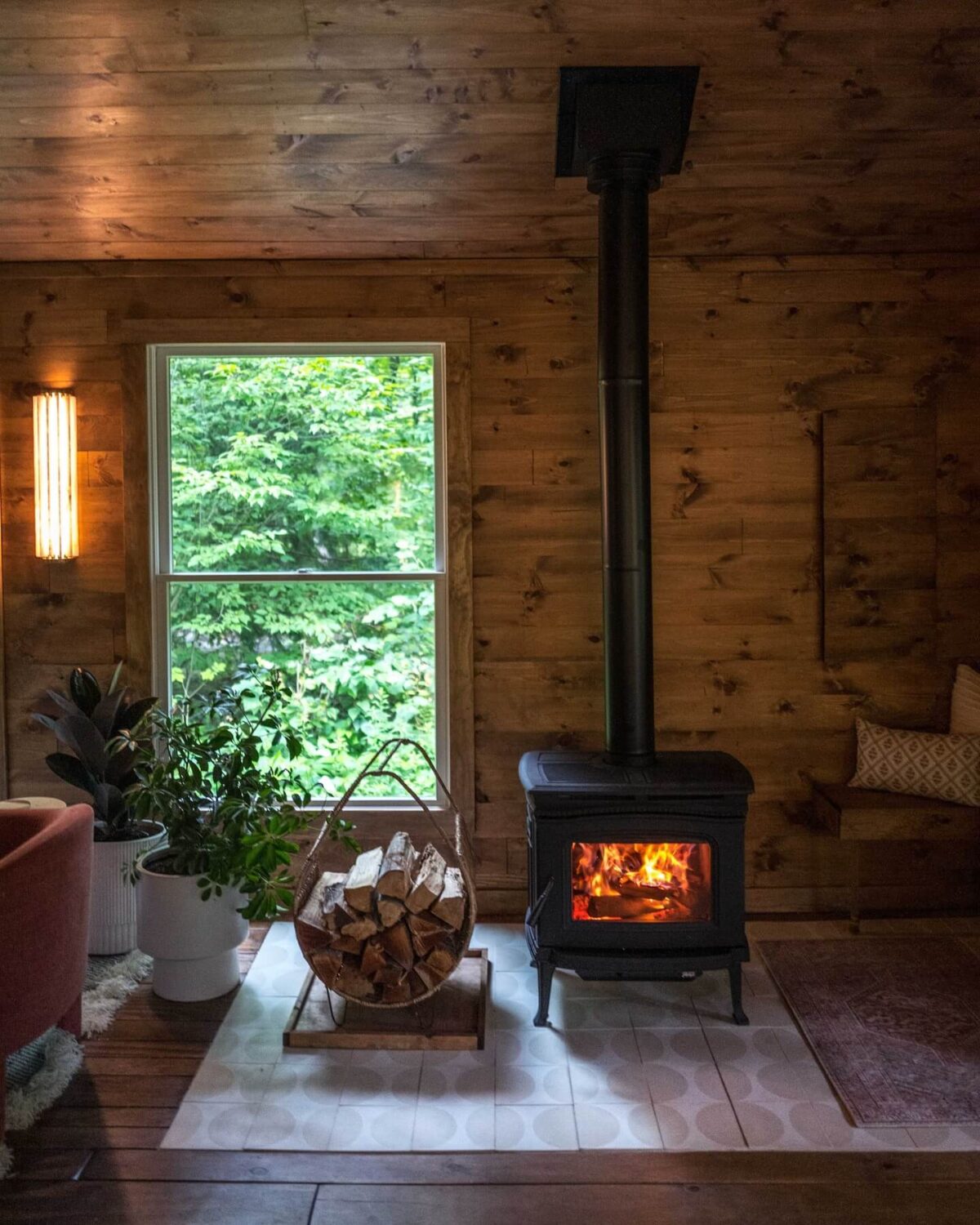 The Cabin by The Hunter Houses 9 cabin-fireplace-living-room-hunter-houses-nordroom