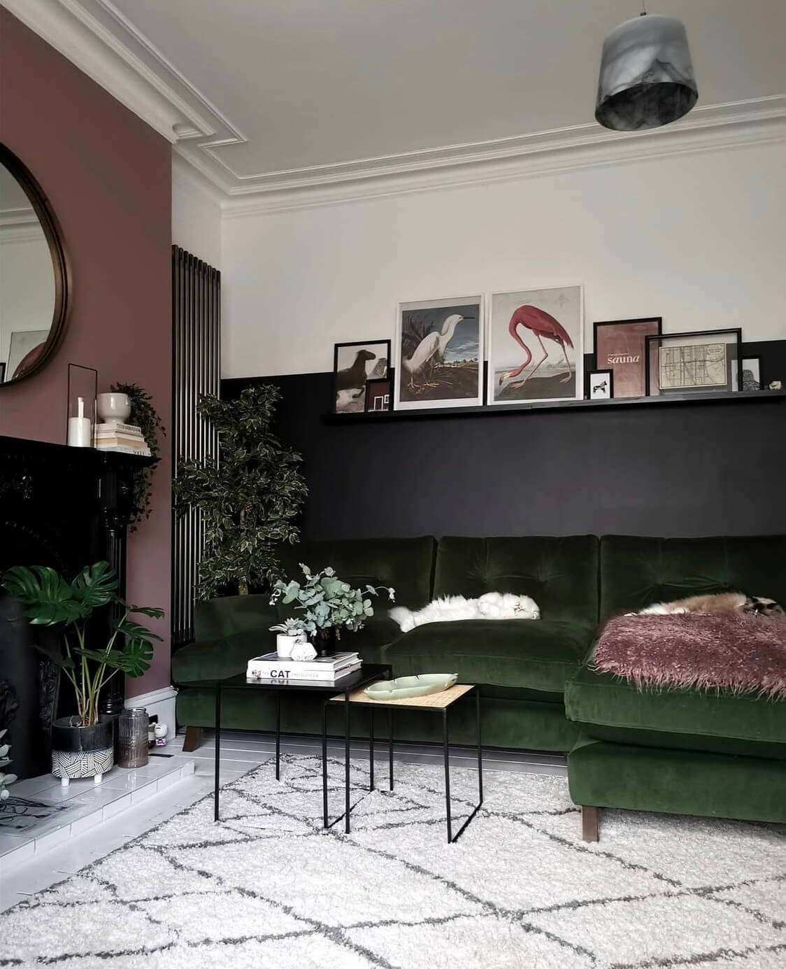 Heather's Colorful Eclectic Home in Scotland 5 moody-colorful-victorian-home-scotland-nordroom
