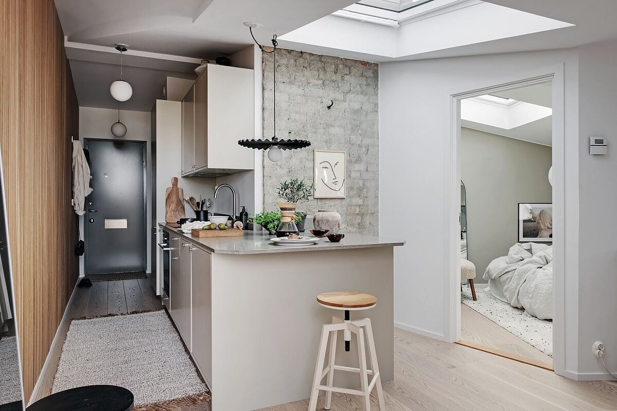 A Tiny but Light Attic Apartment in Sweden 10 tiny-light-scandinavian-attic-apartment-nordroom