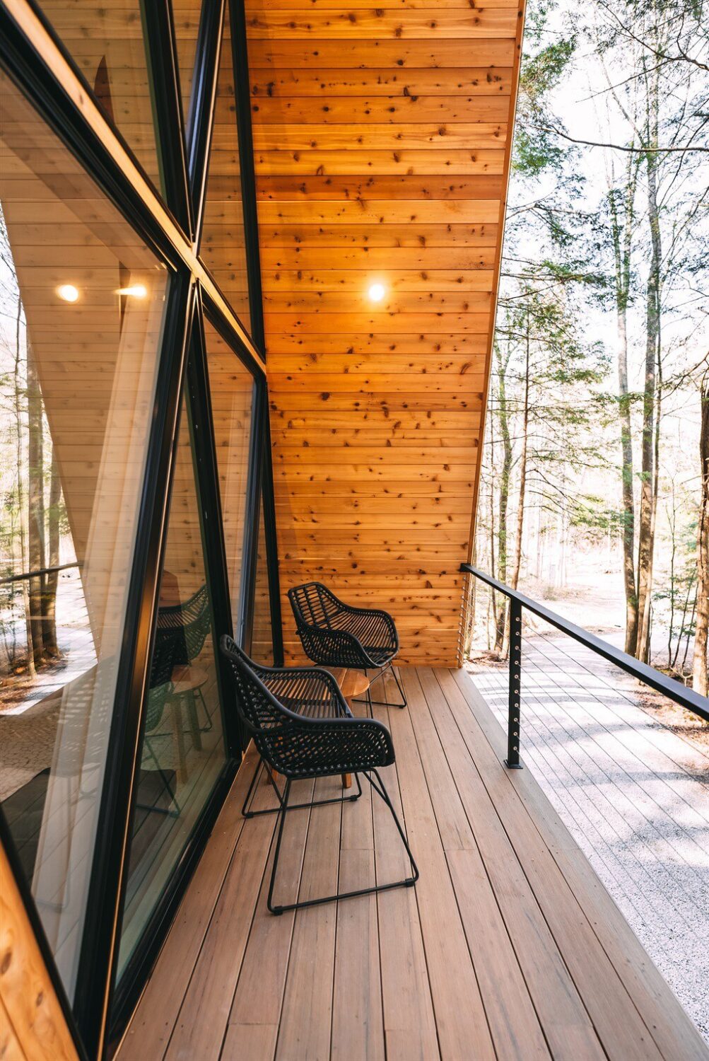 Dunlap Hollow A-Frame Cabin in Ohio 25 a-frame-cabin-airbnb-ohio-nordroom
