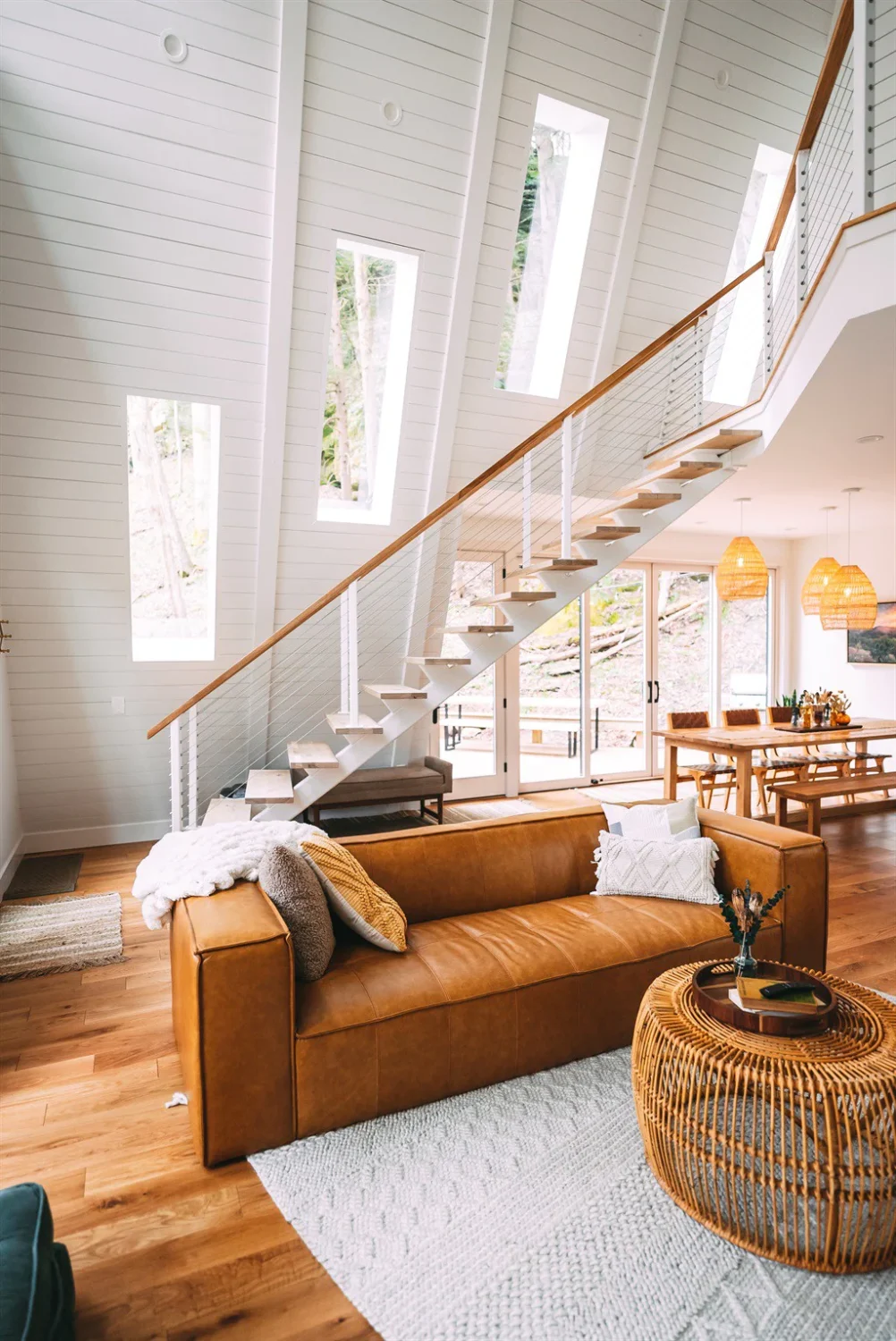 Dunlap Hollow A-Frame Cabin in Ohio 5 a-frame-cabin-airbnb-ohio-nordroom