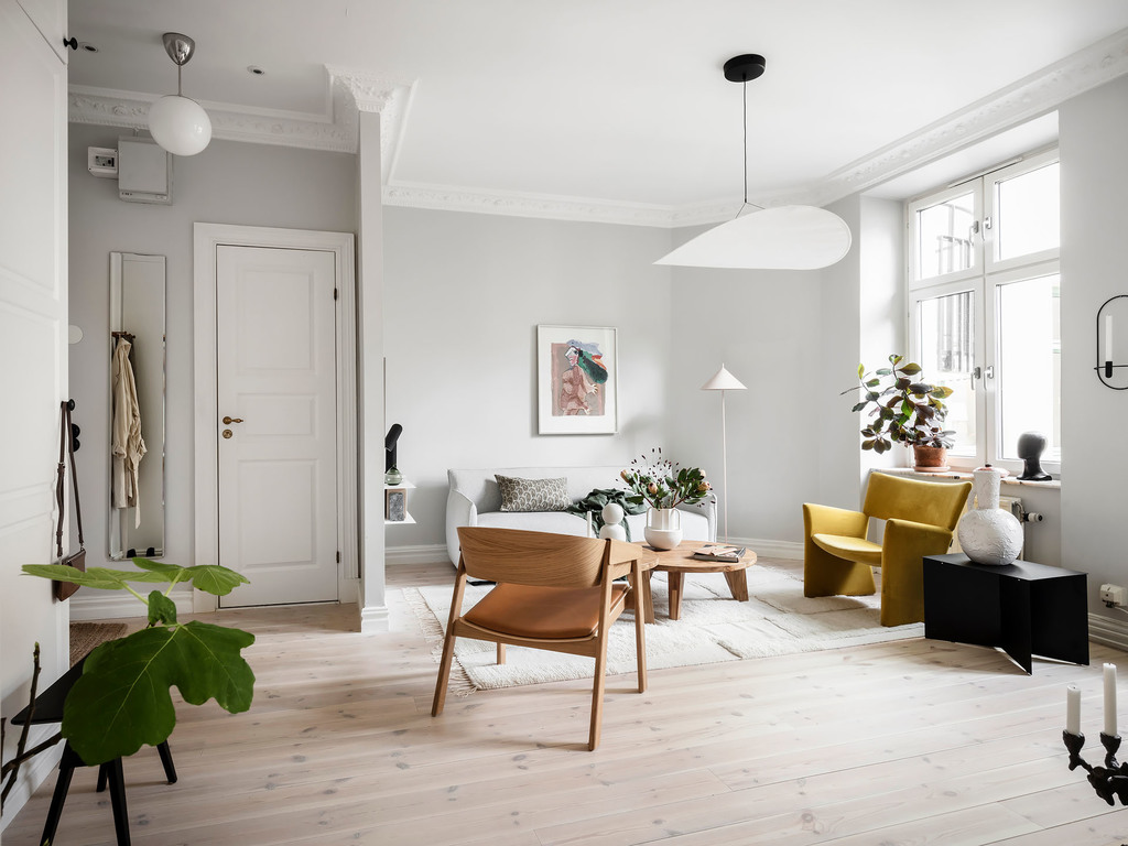 A Calm Light-Filled Apartment in Sweden 5 calm-light-filled-apartment-scandinavian-design-nordroom