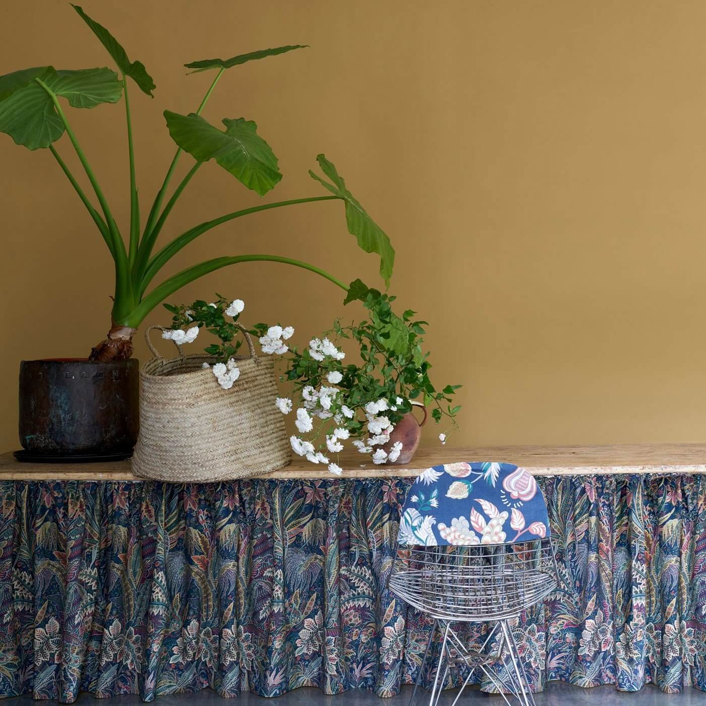 A New Collection by Farrow & Ball and Liberty 9 farrow ball liberty fabrics nordroom A New Collection by Farrow & Ball and Liberty