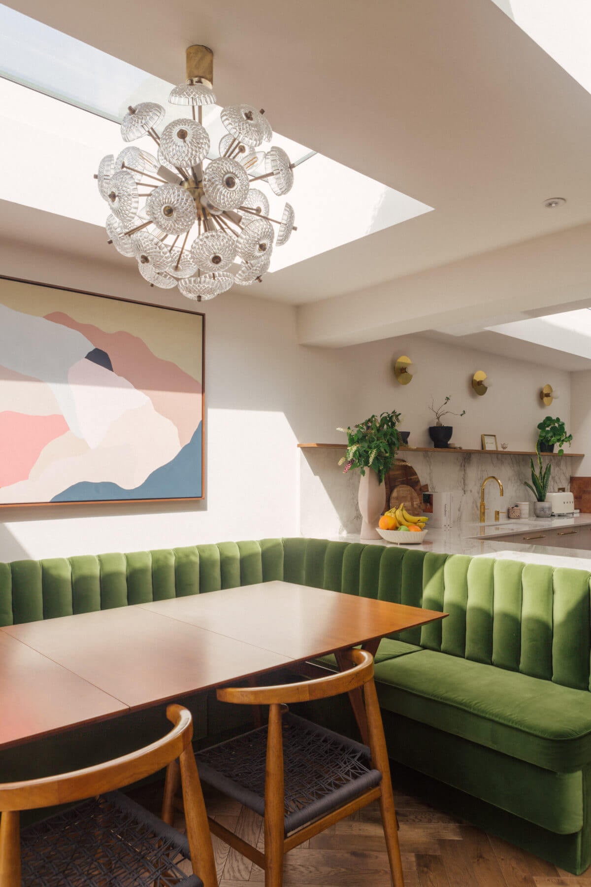 green-velvet-bench-skylight-victorian-townhouse-nordroom