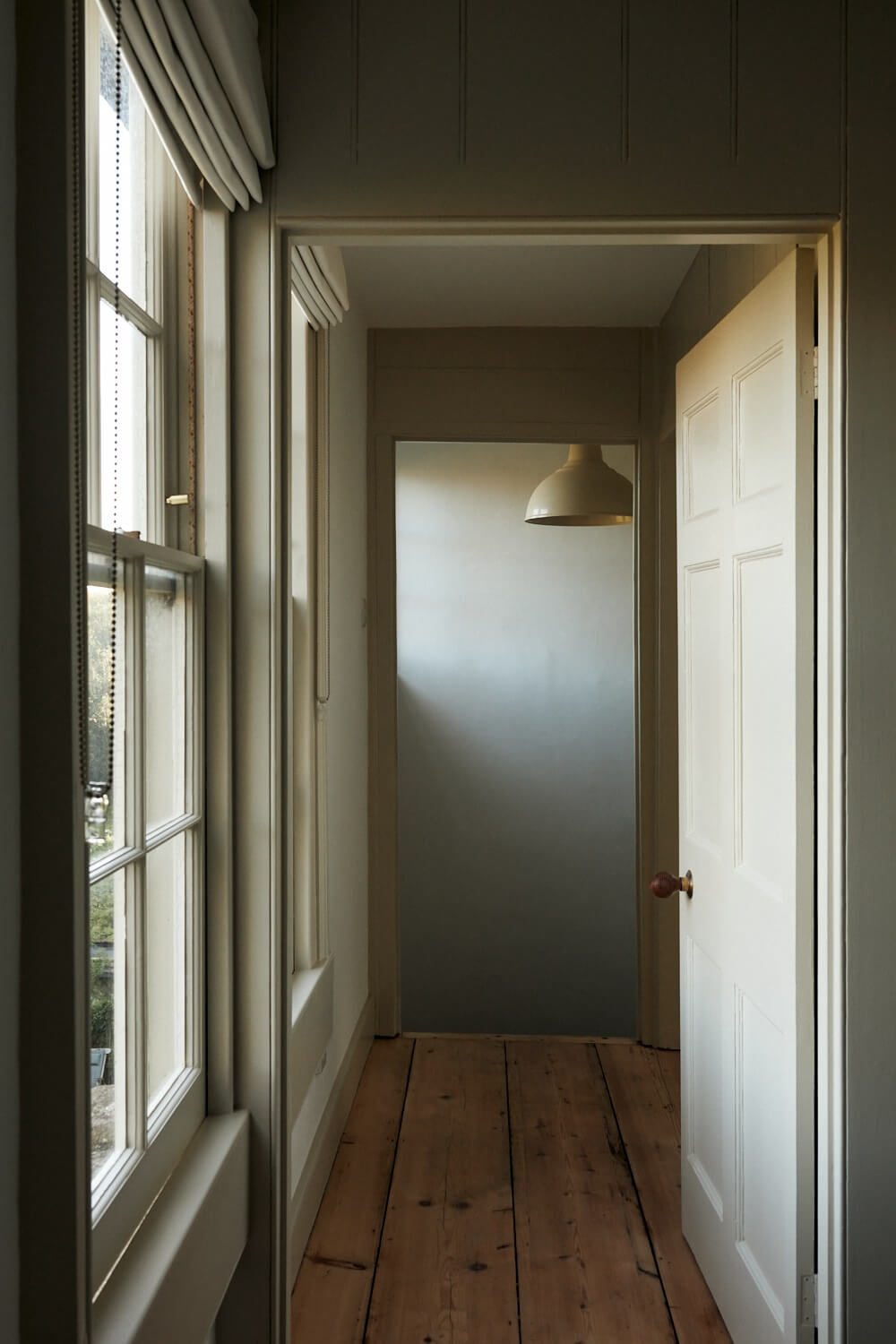 A Carefully Restored Georgian House in Bath 20 hallway-rustic-wooden-floor-nordroom