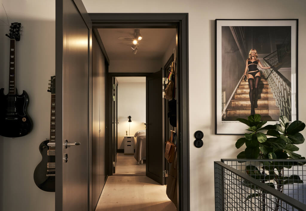 A Swedish Townhouse with Industrial Details 9 industrial-scandinavian-townhouse-nordroom