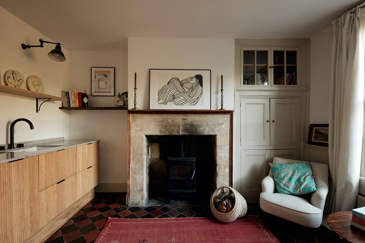 A Carefully Restored Georgian House in Bath 5 modern-oak-kitchen-georgian-home-bath-nordroom