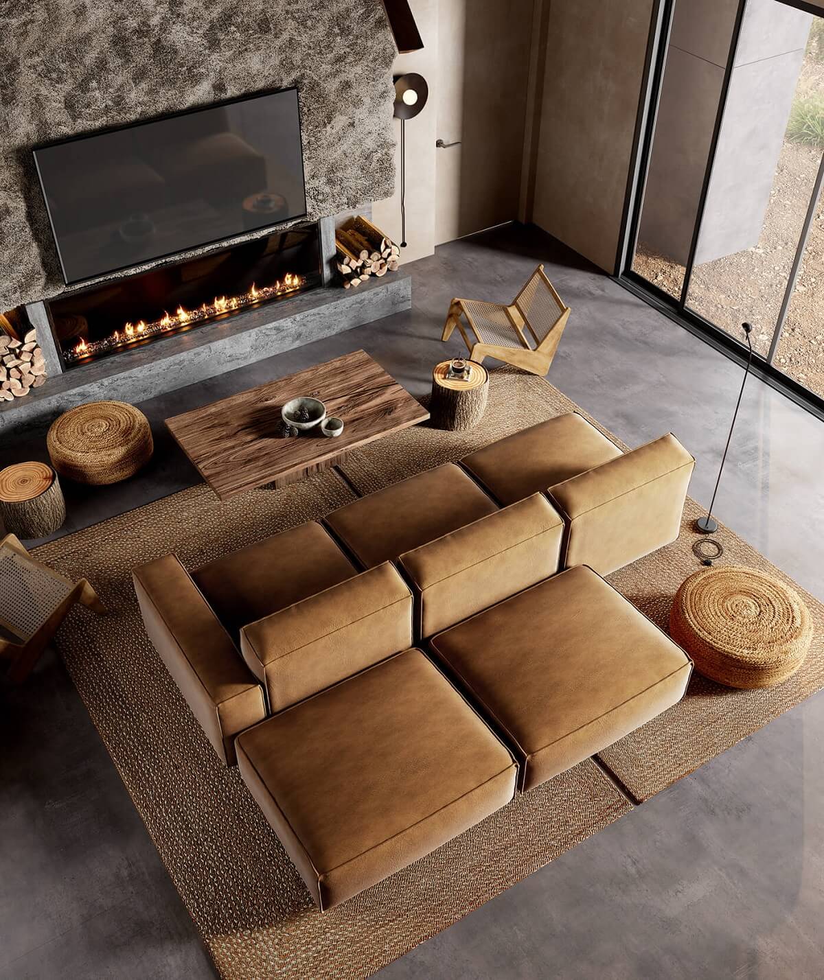 A Modern Rustic Home in Joshua Tree National Park 1 modern-rustic-house-joshua-tree-yana-prydalna-nordroom