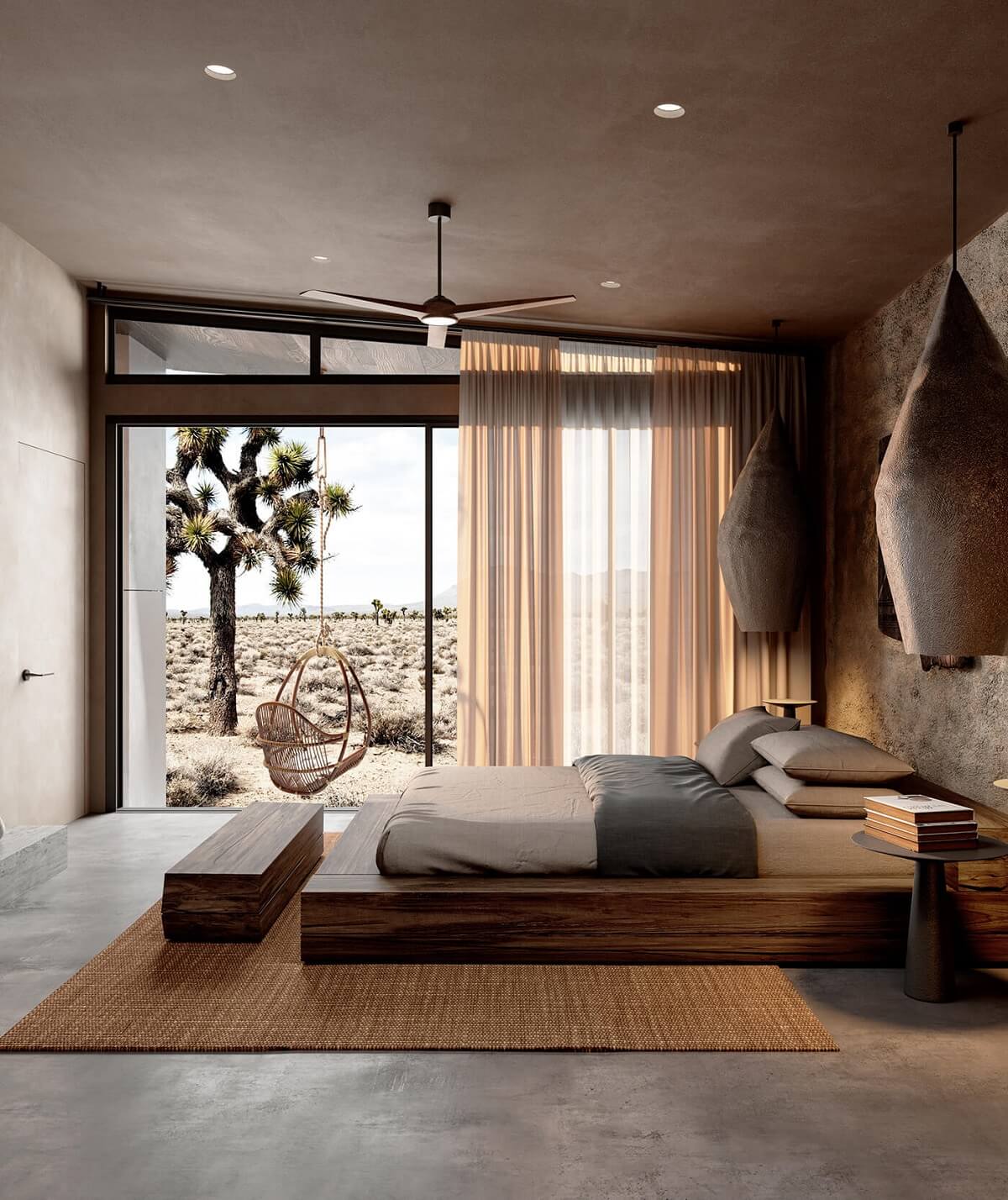 A Modern Rustic Home in Joshua Tree National Park 14 modern-rustic-house-joshua-tree-yana-prydalna-nordroom