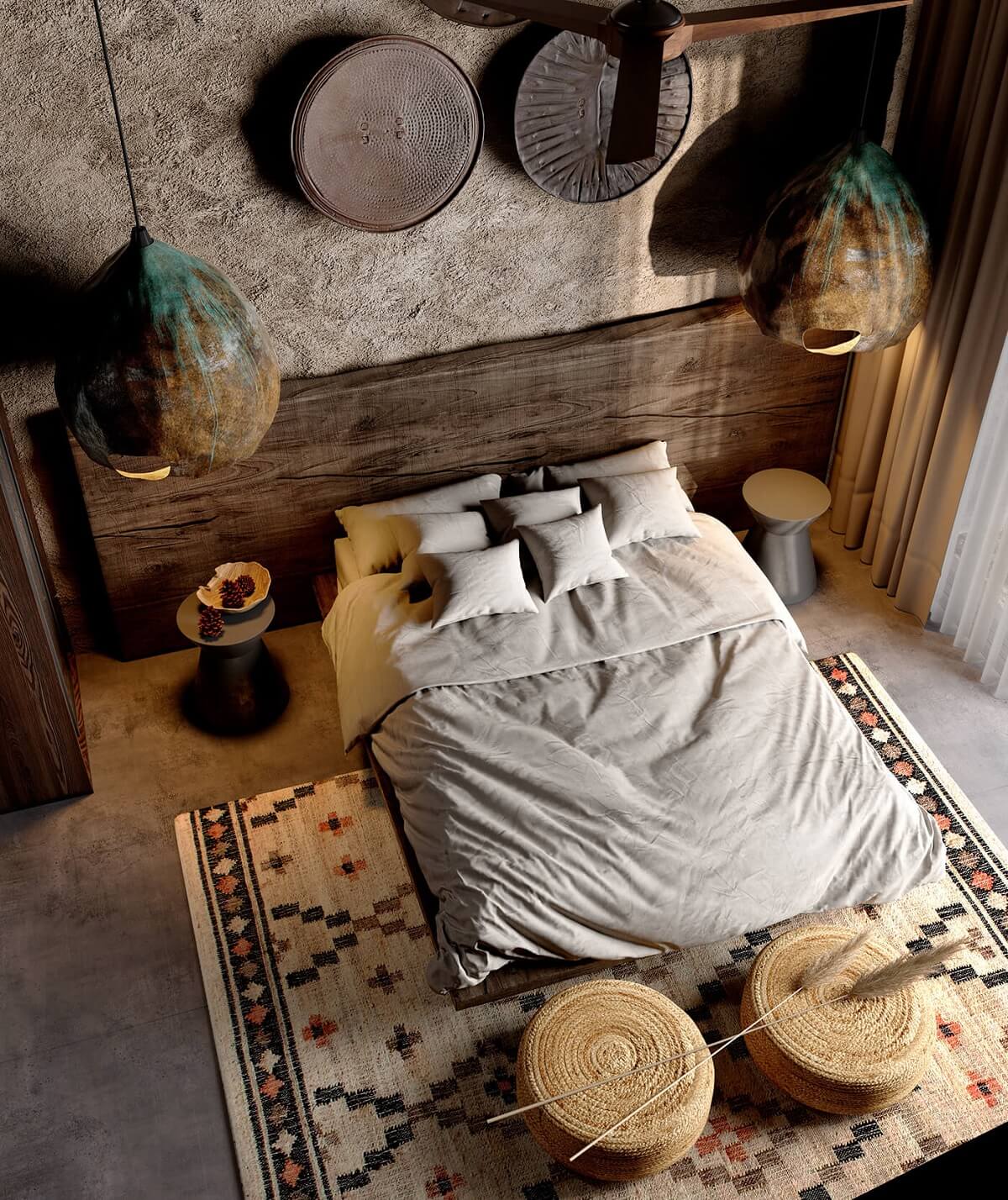 A Modern Rustic Home in Joshua Tree National Park 19 modern-rustic-house-joshua-tree-yana-prydalna-nordroom