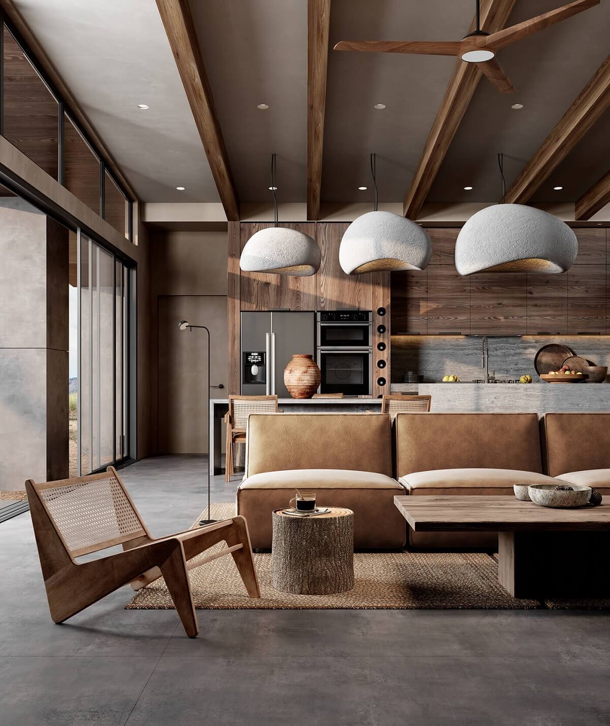 A Modern Rustic Home in Joshua Tree National Park 3 modern-rustic-house-joshua-tree-yana-prydalna-nordroom