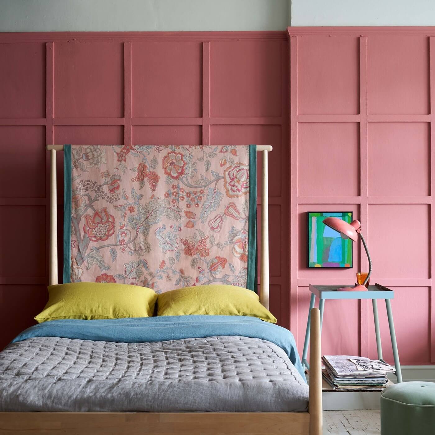 A New Collection by Farrow & Ball and Liberty 10 pink bedroom farrow ball liberty collection nordroom A New Collection by Farrow & Ball and Liberty