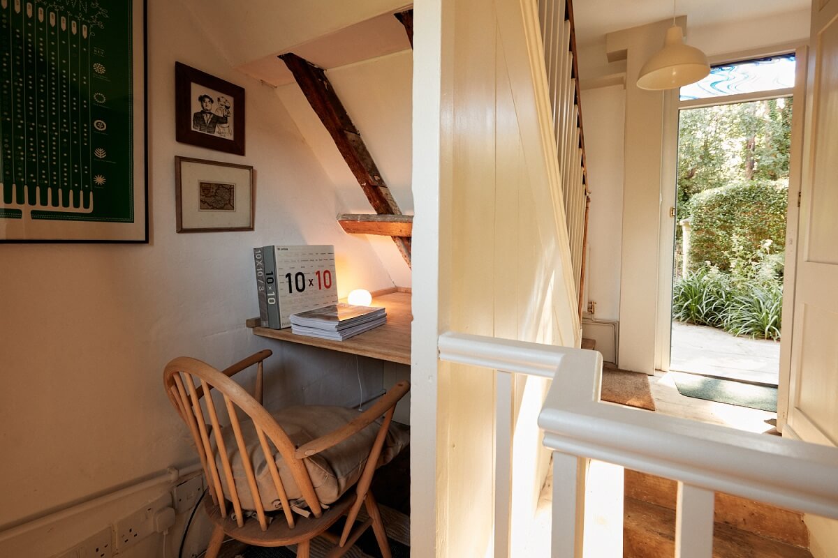 A Carefully Restored Georgian House in Bath 13 small-home-office-georgian-home-bath