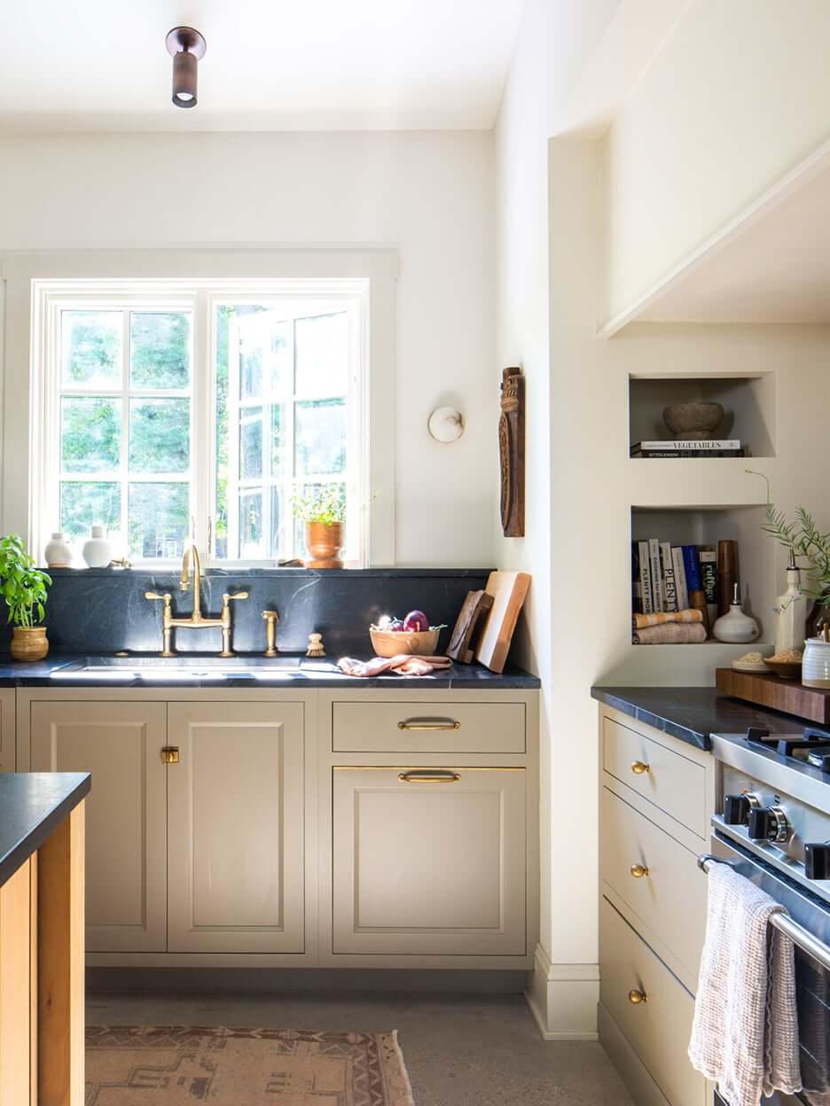 The Fernhouse Airbnb Cabin near Lake Michigan 8 airbnb-cabin-kitchen-lake-michigan-nordroom