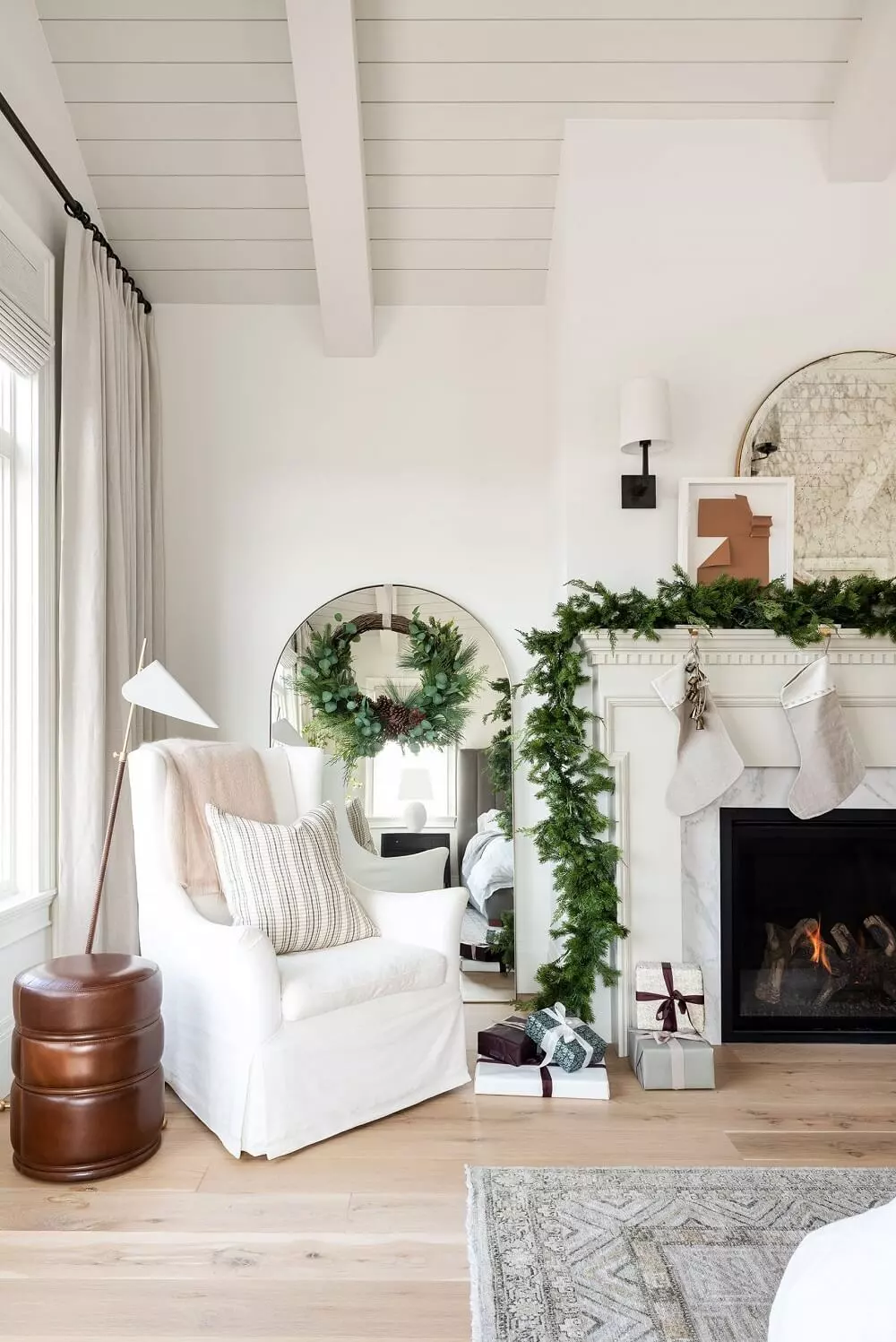 A Warm Christmas Home by Studio McGee 18 christmas-garlands-living-room-nordroom