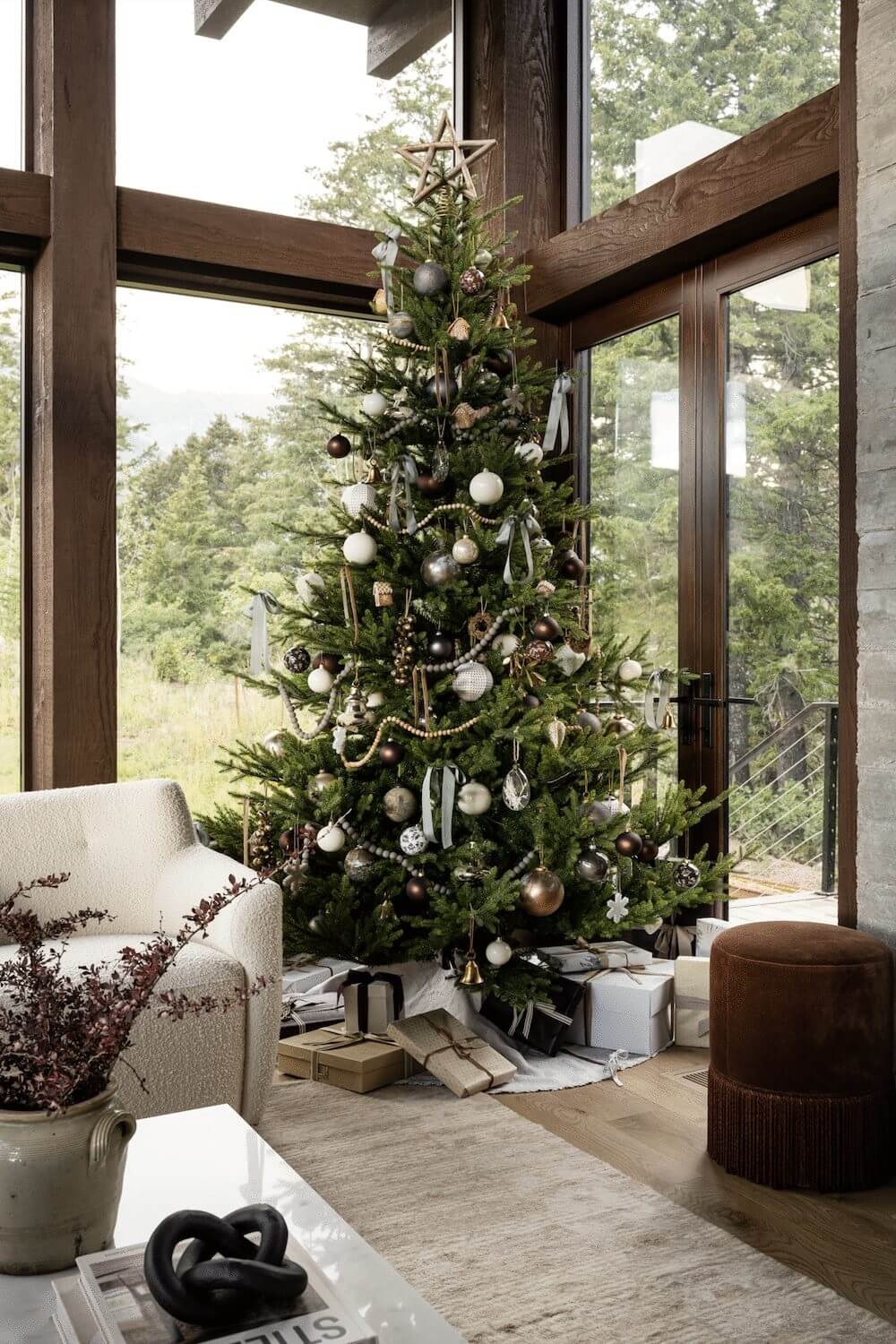 A Warm Christmas Home by Studio McGee 3 christmas-tree-rustic-living-room-studio-mcgee-nordroom