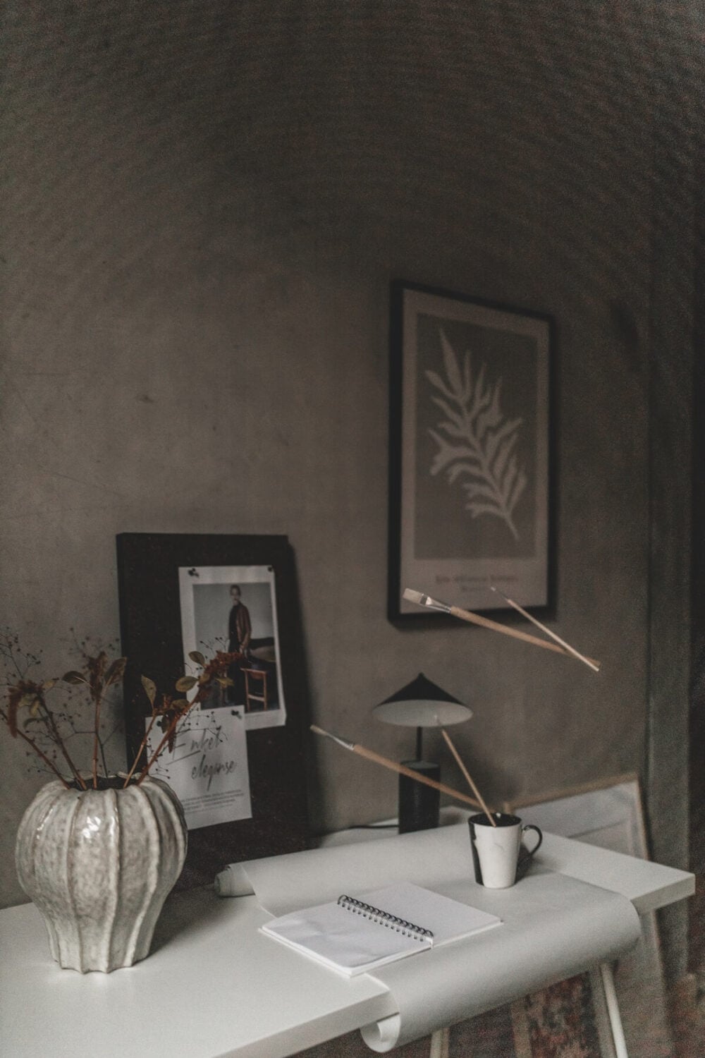 A Scandinavian Loft Made of Concrete and Wood 11 concrete-scandinavian-home-office-nordroom