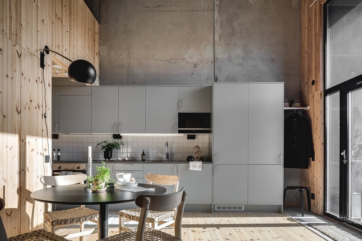 A Scandinavian Loft Made of Concrete and Wood 9 conrete-wood-loft-scandinavian-nordroom
