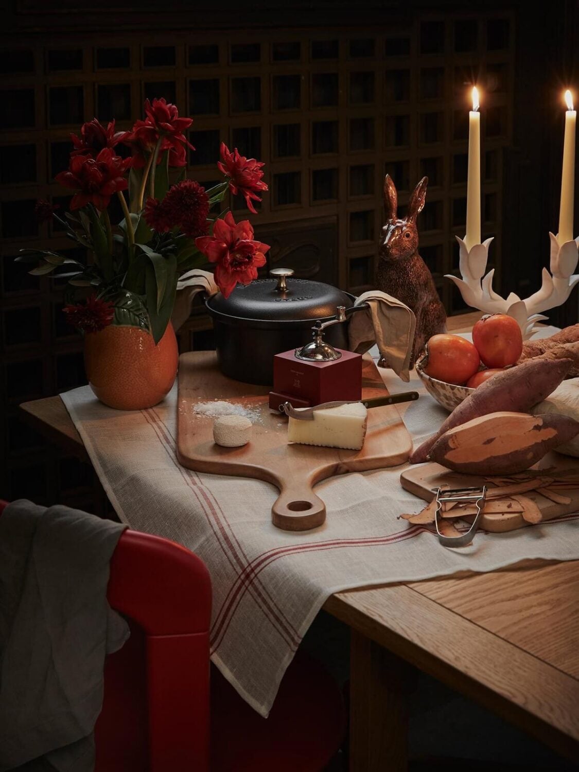 A Warm Scandinavian Christmas by Artilleriet 9 dining-table-christmas-decor-nordroom
