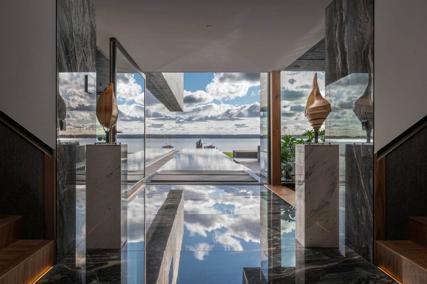 A Modern Architectural Villa in Sweden 28 hallway-modern-architectural-villa-stockholm-nordroom
