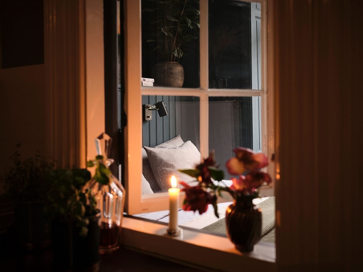 Apartment with Small Dark Blue Bedroom 11 hygge-bedroom-view-apartment-nordroom