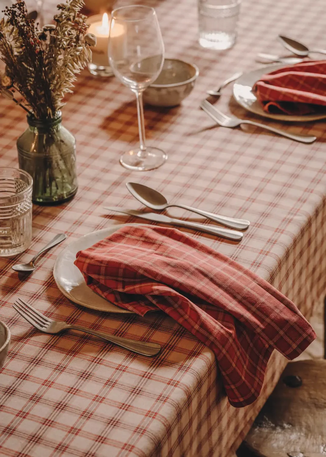 Mango Home Christmas and Winter Collection 4 mango-home-tartan-christmas-table-setting-nordroom