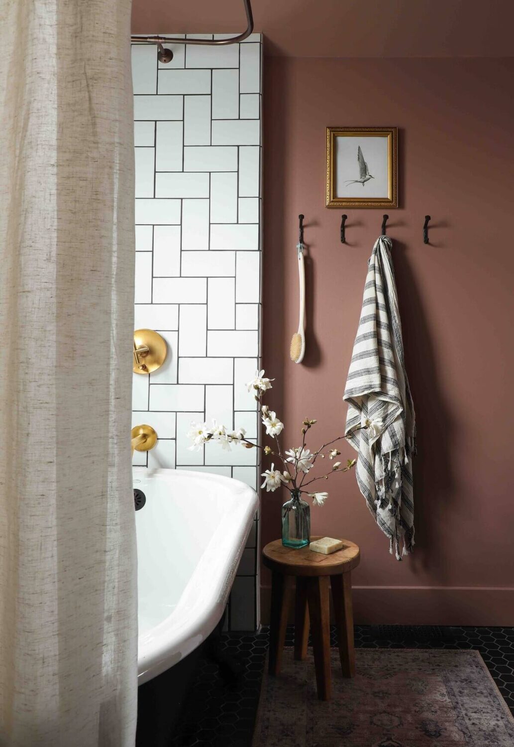 A Bright Renovated Home in Milwaukee 14 mocha-bathroom-clawfoot-bath-nordroom