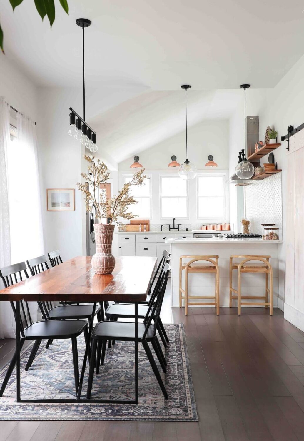 A Bright Renovated Home in Milwaukee 1 open-plan-kitchen-dining-milwaukee-airbnb-nordroom