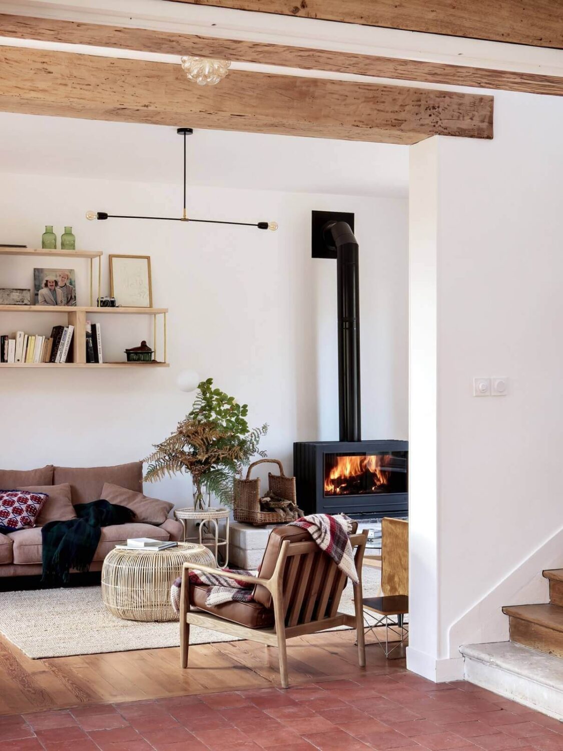How To Style Terracotta Floor Tiles 14 riverside-house-rental-guesthouse-normandy-nordroom