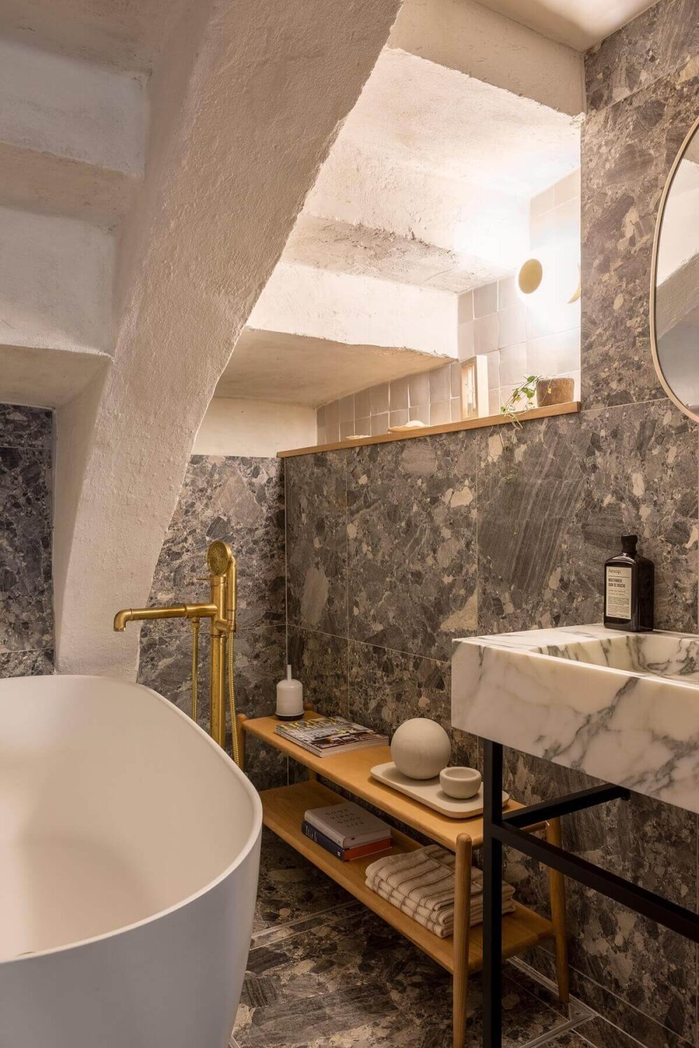 83 Small Bathroom Ideas & How To Make It Look Bigger 82 small-bathroom-under-the-stairs-nordroom