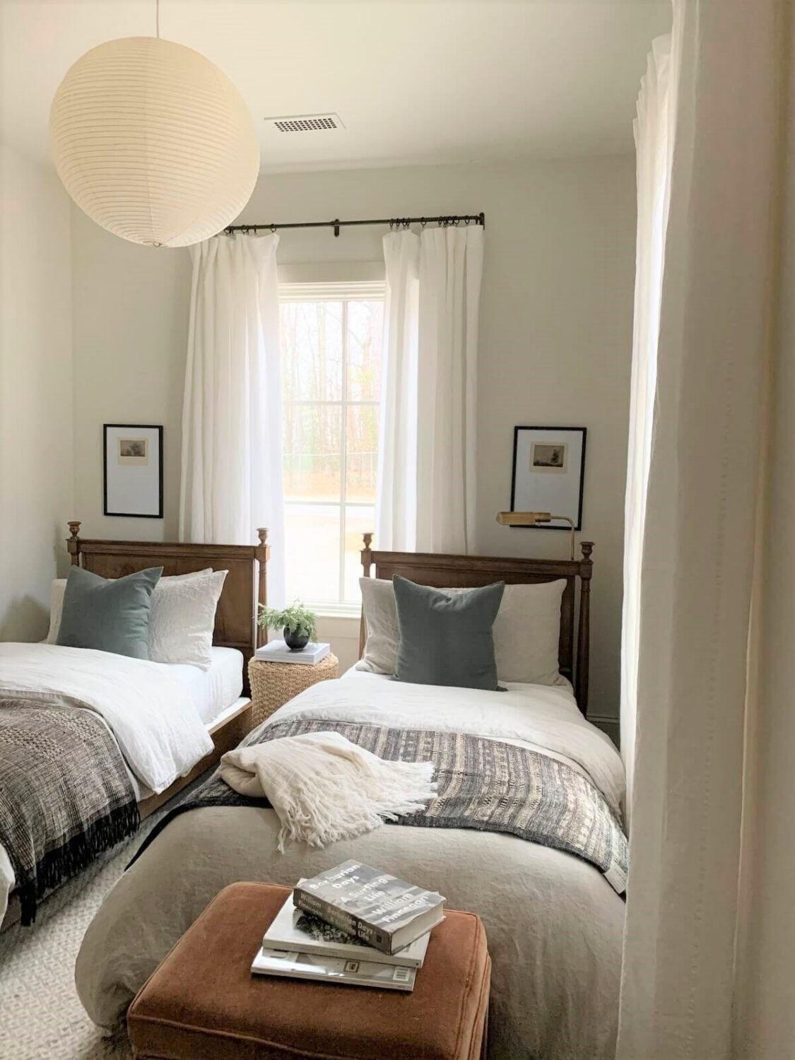 The Fernhouse Airbnb Cabin near Lake Michigan 18 twin-bed-bedroom-airbnb-cabin-lake-michigan-nordroom