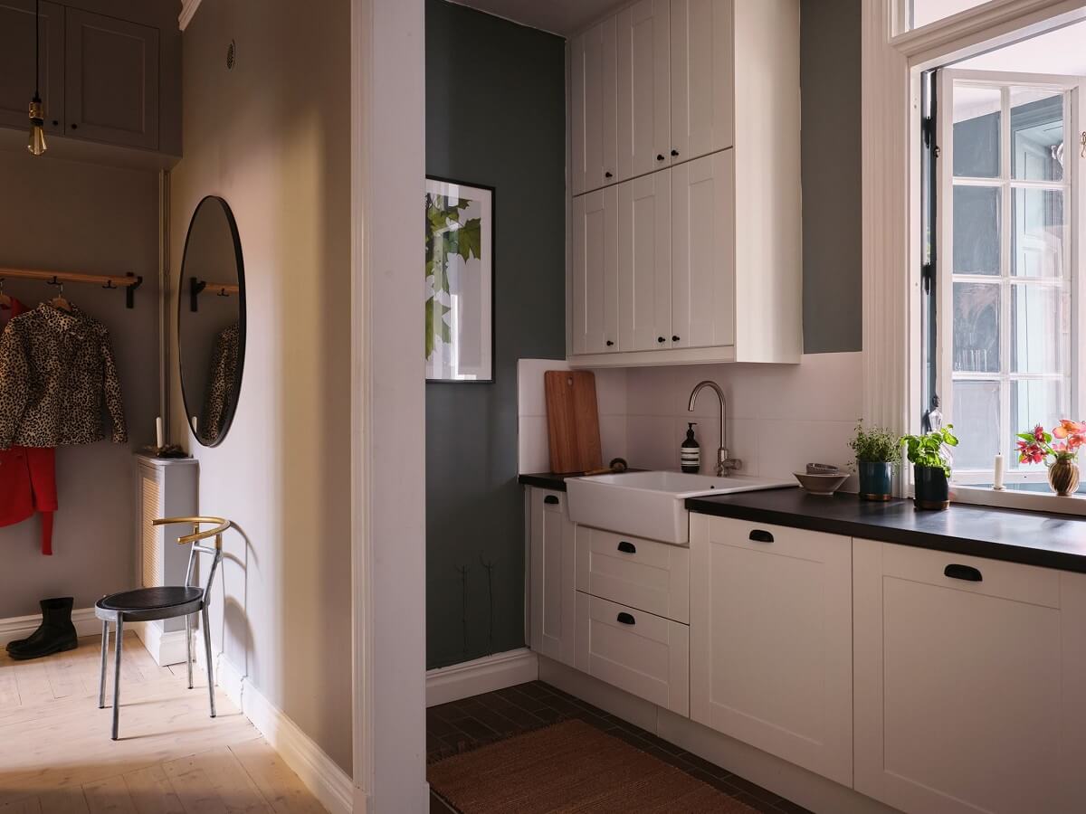 Apartment with Small Dark Blue Bedroom 12 white-kitchen-window-bedroom-nordroom