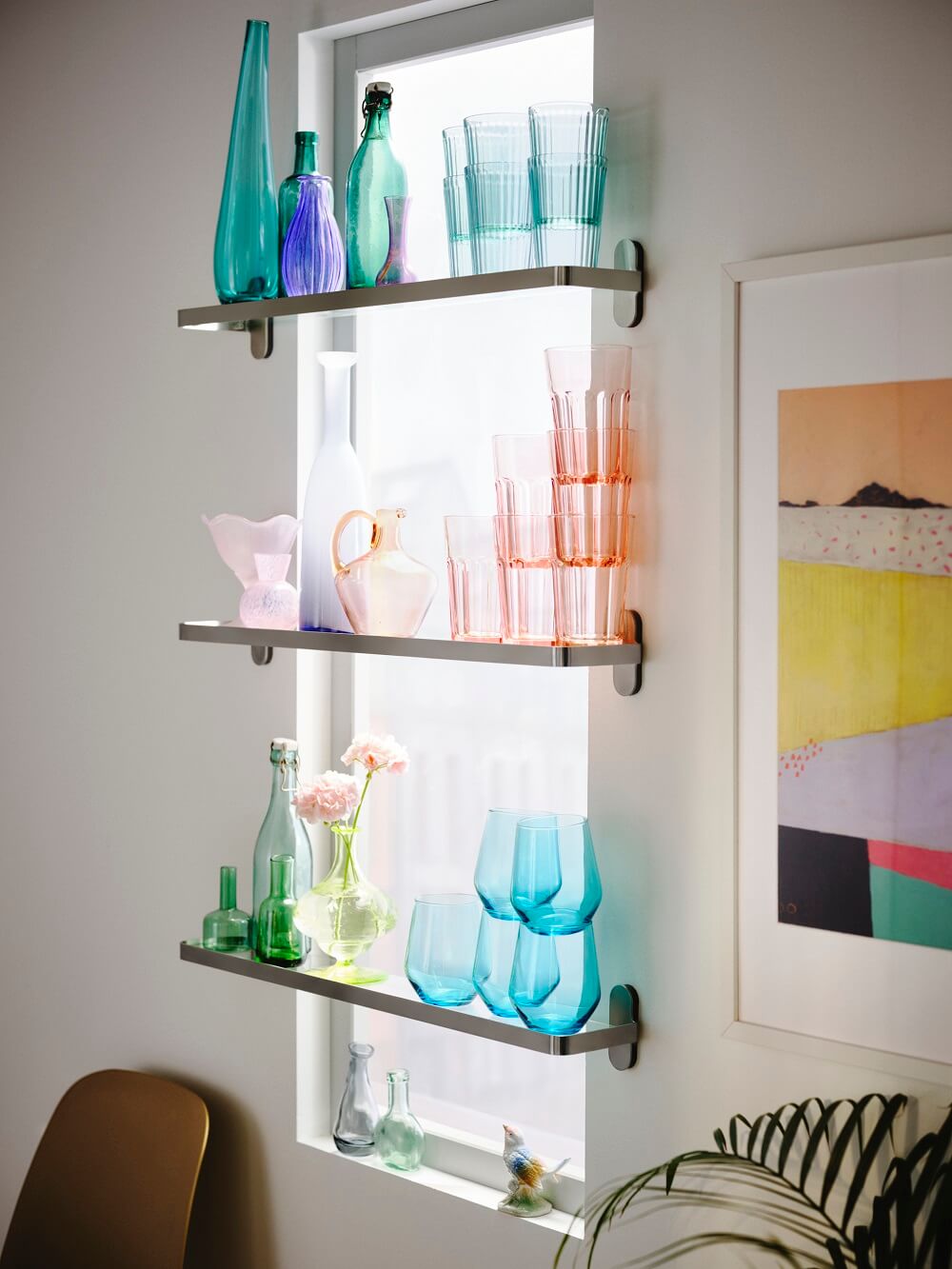 IKEA Spring Catalog: Colorful Decor + Storage Solutions 53 IKEA-BROGRUND-glass-shelves-spring-collection-nordroom