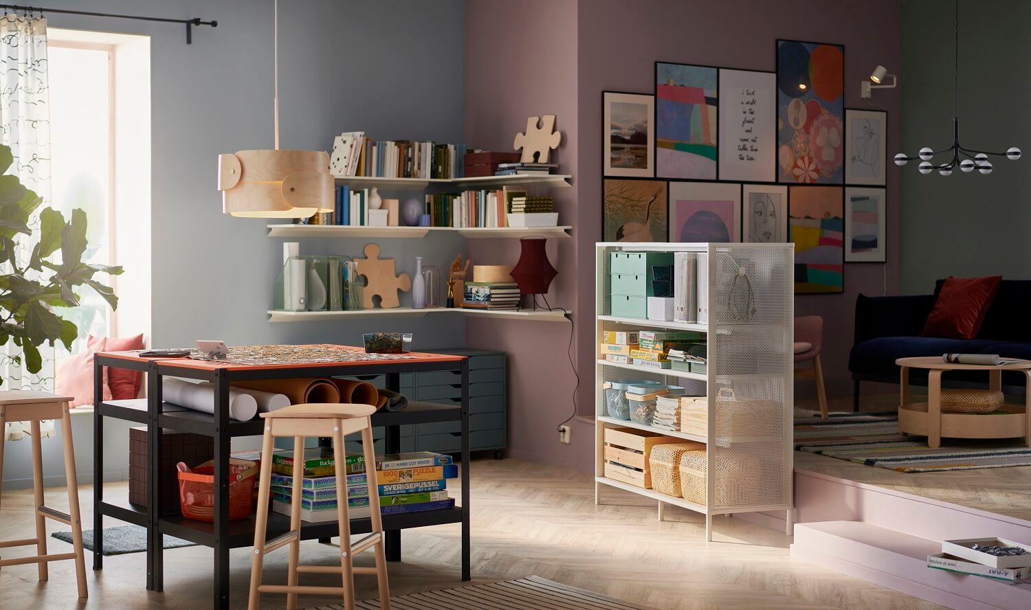 IKEA Spring Catalog: Colorful Decor + Storage Solutions 25 IKEA-BROR-desk-spring-collection-nordroom
