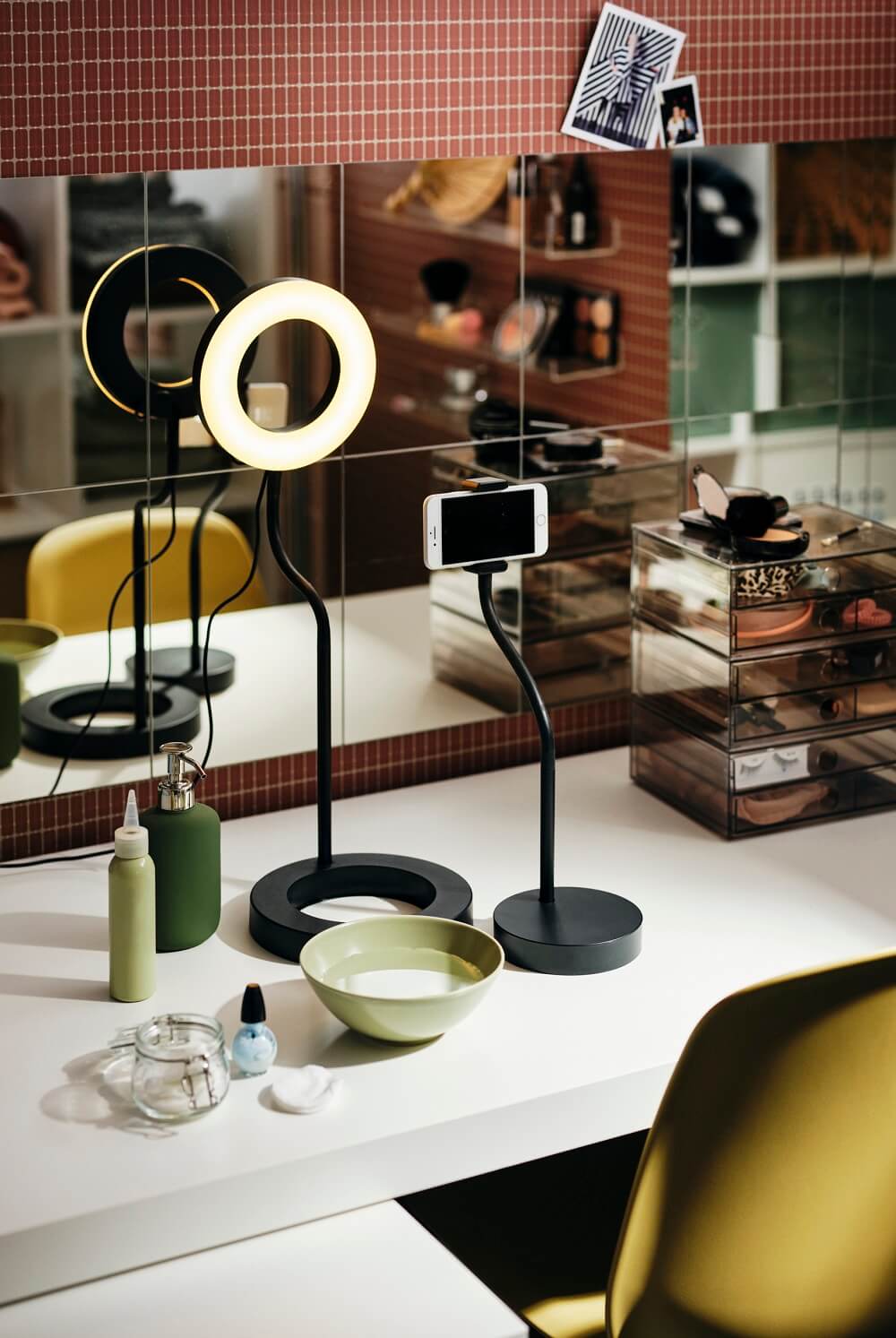 IKEA Spring Catalog: Colorful Decor + Storage Solutions 29 IKEA-LANESPELARE-ring-lamp-spring-collection-nordroom