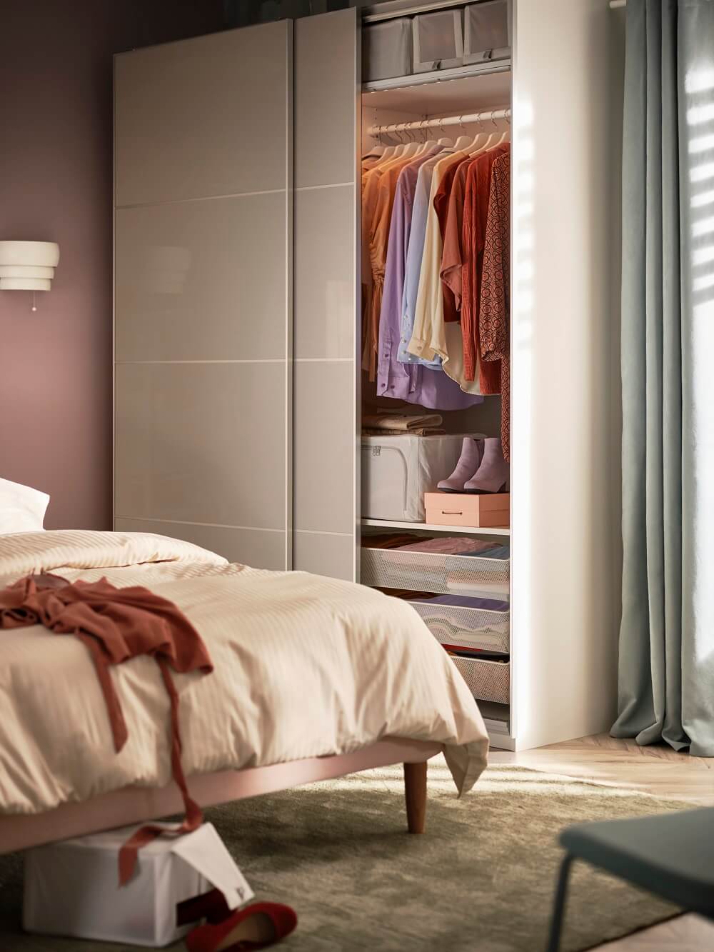 IKEA Spring Catalog: Colorful Decor + Storage Solutions 16 IKEA-PAX-HOKKSUND-wardrobe-spring-collection-nordroom