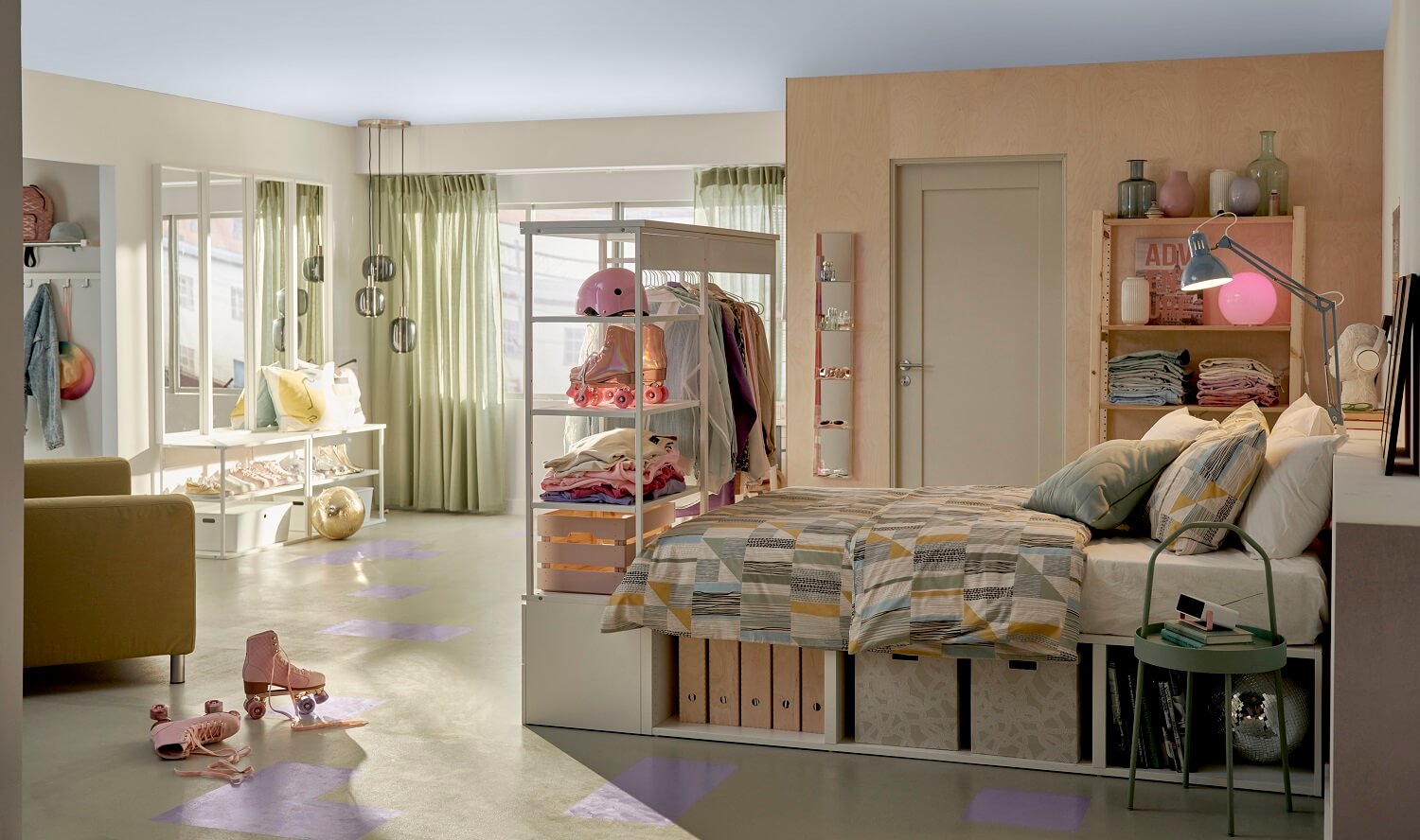 IKEA Spring Catalog: Colorful Decor + Storage Solutions 12 IKEA-PLATSA-bedroom-spring-collection-nordroom