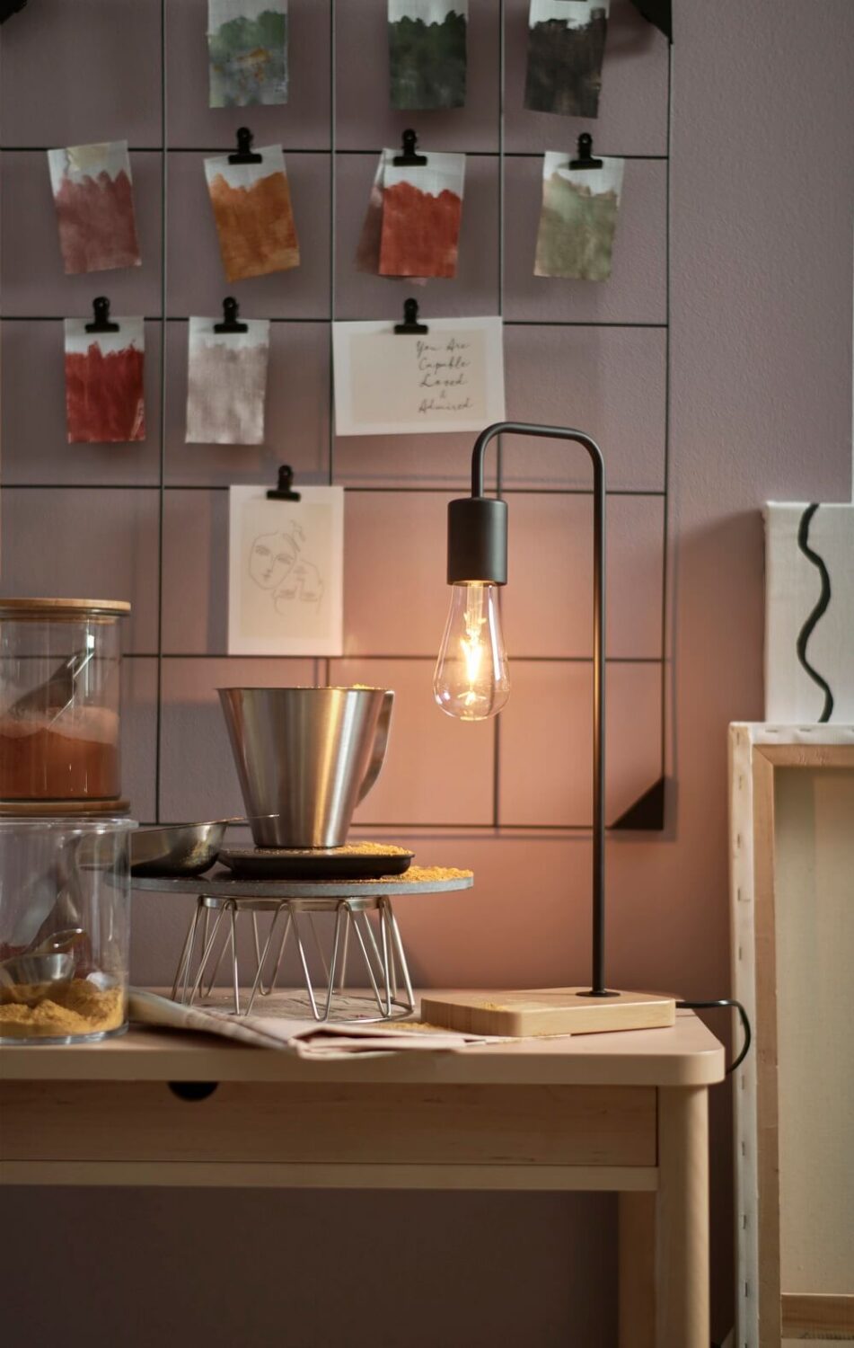 IKEA Spring Catalog: Colorful Decor + Storage Solutions 35 IKEA-TVARHAND-table-lamp-spring-collection-nordroom