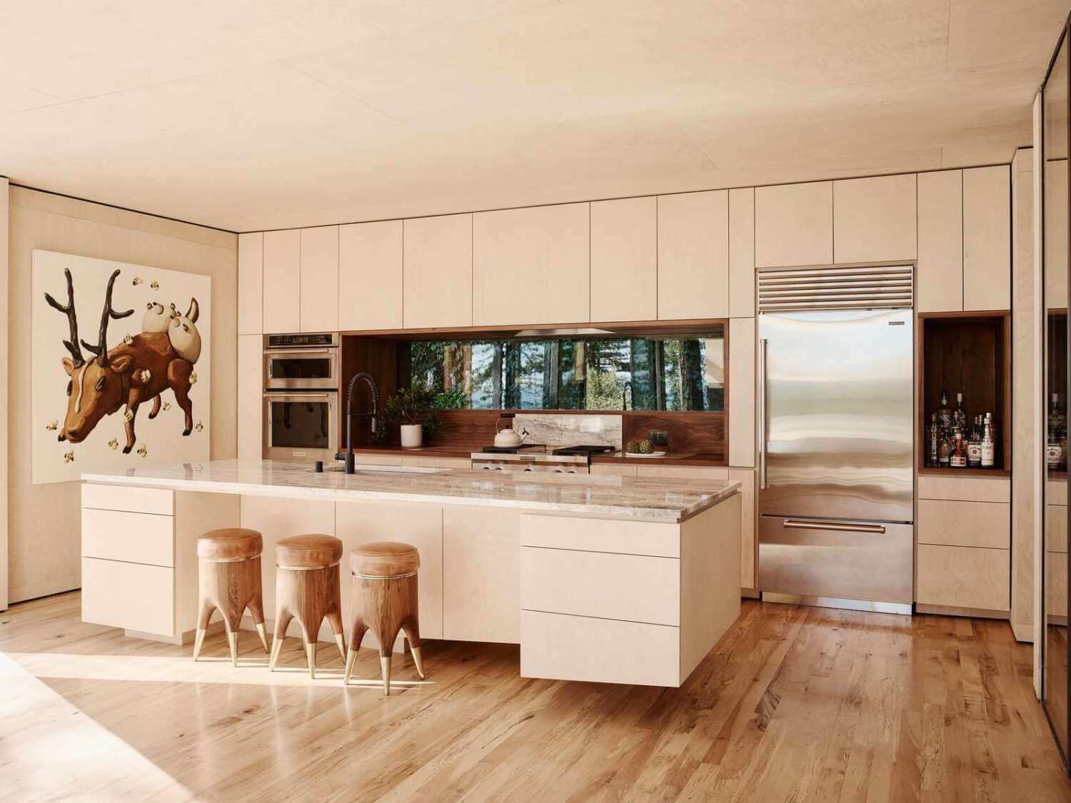A Modern Mountaintop Home in Napa Valley 4 light-kitchen-island-modern-home-california-nordroom