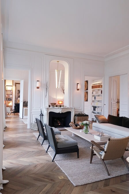 How To Style Your Home Like A Parisian Apartment 27 natural-light-living-room-parisian-apartment-nordroom