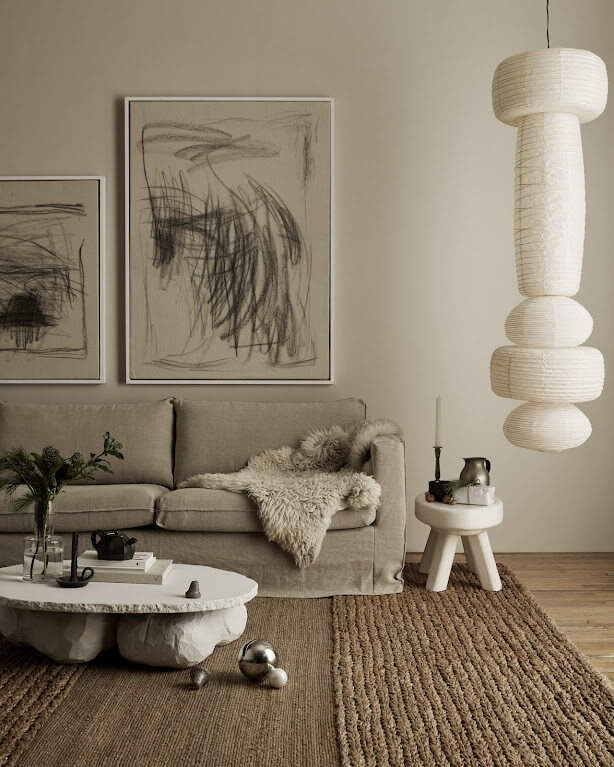 Interior Design Trends 2022: Styles, Decor and Color 17 natural-living-room-organic-shapes-interior-trends-2022-nordroom