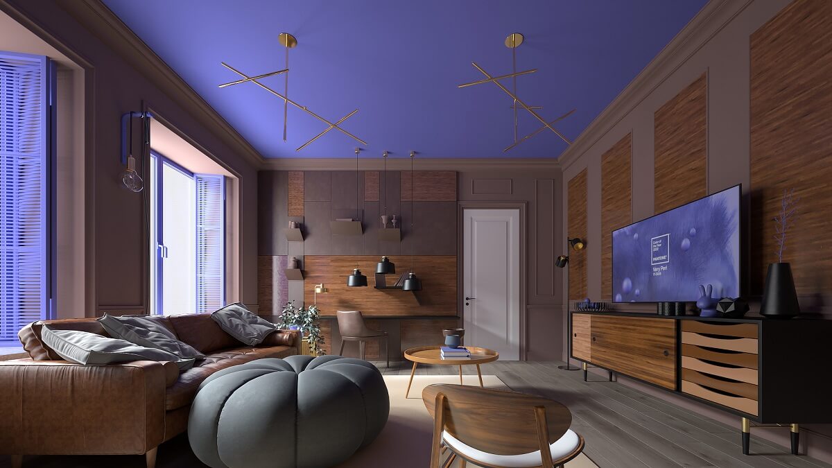 Pantone Color of the Year 2022: Very Peri 2 pantone-color-2022-very-peri-living-room-nordroom