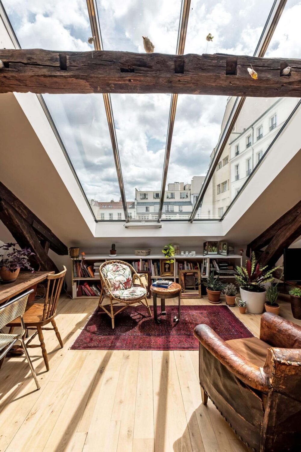 How To Style Your Home Like A Parisian Apartment 2 renovated-attic-apartment-paris-nordroom1
