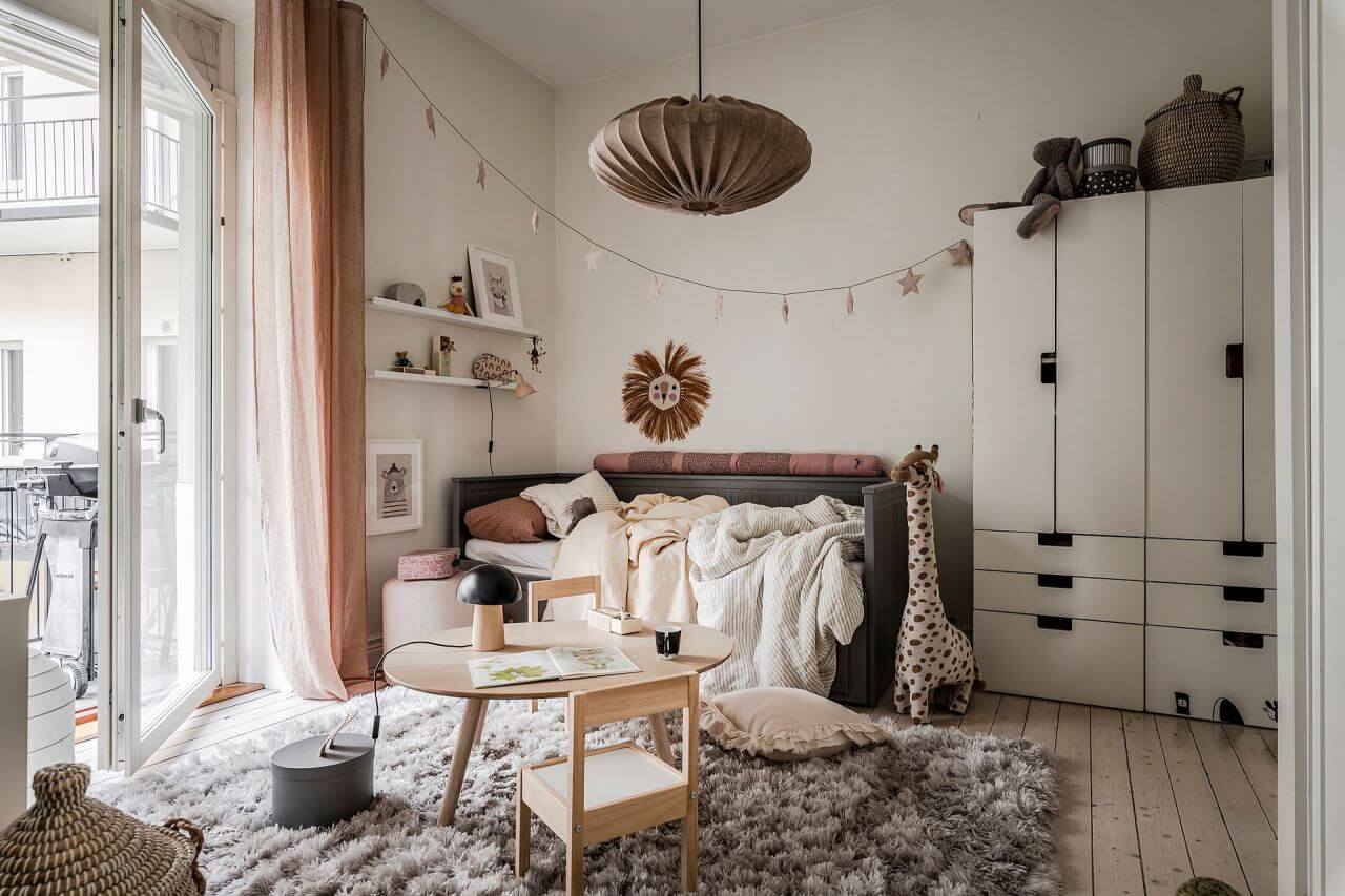 Best of 2021: Kids Rooms 10 scandinavian-kids-bedroom-nordroom