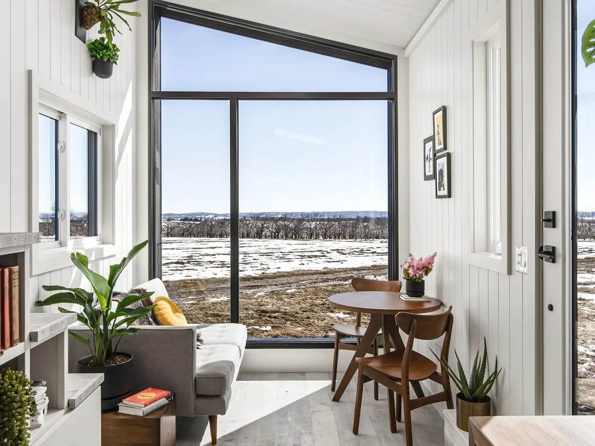 Interior Design Trends 2022: Styles, Decor and Color 3 tiny-house-large-window-interior-trends-2022-nordroom